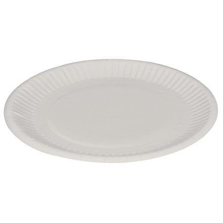 ABENA Plates, Round, Clay-Coated Paper, 7 Inch, Paper-Plate Design, Eco-Friendly 5630